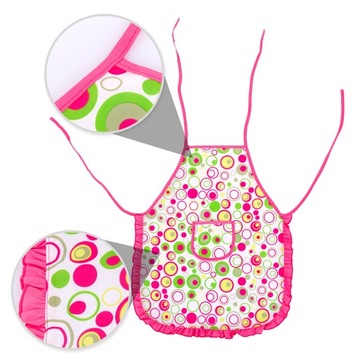 НАБОР ДЛЯ ДЕТСКОГО ПОВАРА ФАРТУК АКСЕССУАРЫ НА ШЕФ-ШЕФЕ НА ЗАЛИПКАХ