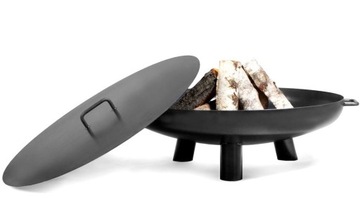 PALENISKO OGRODOWE BALI 80CM NA OGNISKO + POKRYWA