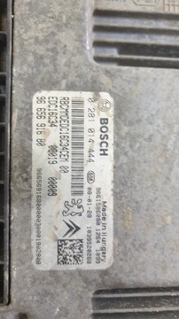 FIORINO QUBO BIPPER NEMO 1.4 HDI ŘÍZENÍ MOTOR 0281014444