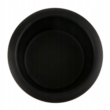 12 . Черный утопленный подстаканник из сплава для