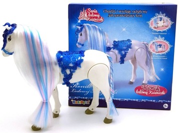 ЛОШАДЬ ЛЕДЯНОЙ ПРИНЦЕССЫ ХОДИТ И ИЗДАЕТ ЗВУКИ