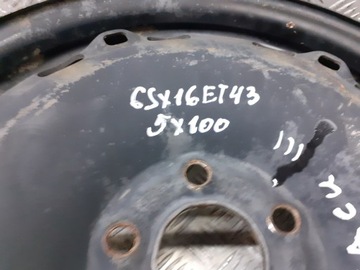 DISK 16” OCELOVÝ SUBARU LEGACY