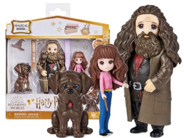 HARRY POTTER FIGURKA HERMIONA GRANGER HAGRID KIEŁ