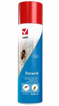 Vebi Duracid 500 ml Spray Środek Płyn Preparat Piana na Osy i Szerszenie