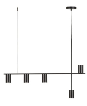 SIGMA Nowoczesna lampa LED Vendo 5 czarny LED