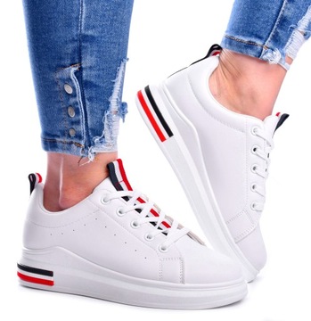 Buty Damskie Adidasy Koturn Sportowe STAR r.40