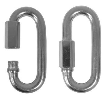 10x OGNIWO SKRĘCANE ŁĄCZNIK DO ŁAŃCUCHA OCYNK 8MM