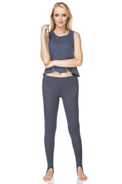 OCIEPLANE DAMSKIE LEGGINSY Z ZAPIĘTKĄ GETRY LS