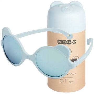 Ki ET LA Okulary Przeciwsłoneczne Dziecięce KiETLA OURSON Light Blue 0-1