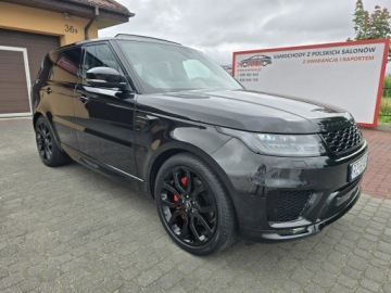 Land Rover Range Rover Sport II SUV Facelifting 3.0 D300 300KM 2022 Land Rover Range Rover Sport S Dynamic Stealth 3.0 D HSE Salon Polska, zdjęcie 2