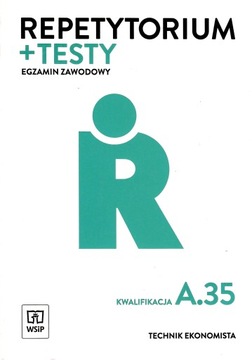 Repetytorium testy egzaminacyjne zawodowe technik ekonomista Wsip
