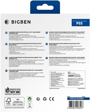 BIG BEN PS5 Сетевое зарядное устройство для планшетов Dualsense