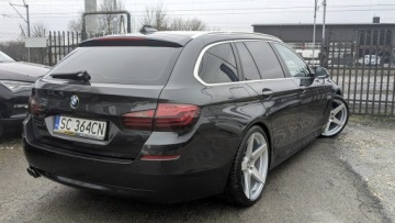 BMW Seria 5 F10-F11 Limuzyna 520d 184KM 2014 BMW 520 184PS OPŁACONY Bezwypadkowy Automat, zdjęcie 9