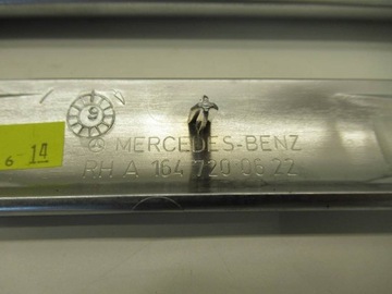 КОМПЛЕКТ ХРОМИРОВАННЫХ ДЕКОР-ПОЛОСОК Mercedes ML II W164