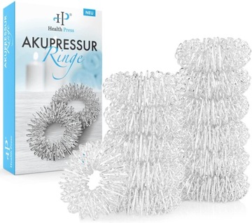 Pierścienie do akupresury 12 sztuk Health Press