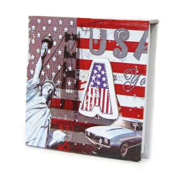 MINI NOTES USA KANADA AMERYKA PAMIĘTNIK notesik