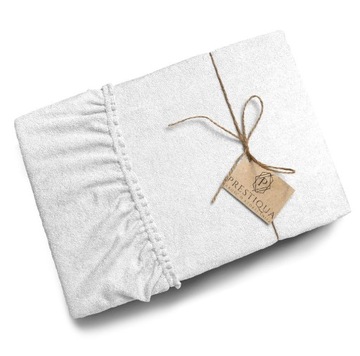 PRZEŚCIERADŁO PREMIUM 160x200 FROTTE BARDZO GRUBE