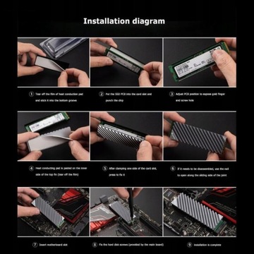 РАДИАТОР ДЛЯ M2 2280 NVME SSD JONSBO SSD
