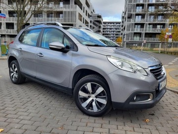 Peugeot 2008 I SUV 1.6 BlueHDi 99KM 2015 PEUGEOT 2008 1.6l diesel BlueHDi 100KM * Bezwypadkowy * serwisowa!