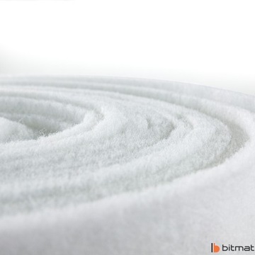 Ткань фильтровальная G4 EU4 220г 10мм 1м2 из рулонных фильтров для рекуператора