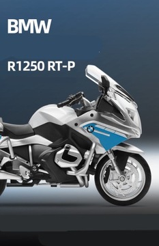 1:12 BMW R1250 RT Alloy Racing Motorcycle Model