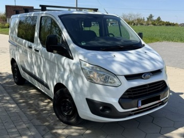 Ford Transit Custom I 2017 Ford Transit Custom Doka 2.0 TDCI 170KM 6-osobowy