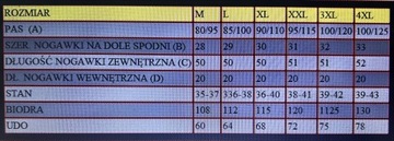 3/4 Krótkie płócienne bojówki roz. L CZARNE 90