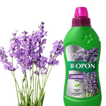 NAWÓZ DO LAWENDY w płynie BIOPON 0,5L mineralny