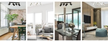 SPOT LAMPA SUFITOWA PLAFON LISTWA LED 4 X GU10