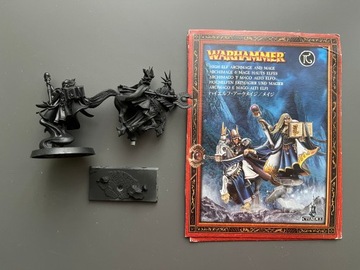 High Elves - Archmage & Mage - Plastic - podkład