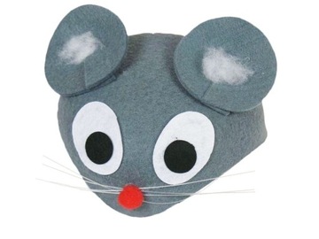 ШЛЯПА МЫШИ, КОСТЮМ МЫШИ СЕРЫЙ ВОЙЛОК