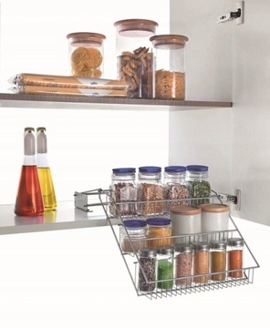 ГРУЗОВОЙ ОРГАНАЙЗЕР ВЫДВИЖНАЯ КОРЗИНА ПОЛКА SWISS ШКАФ