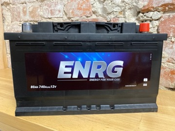 АККУМУЛЯТОР 12В ENRG CLASSIC 80AH 740A P+ FRESH