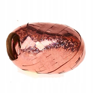 2x TASIEMKA WSTĄŻKA SPRĘŻYNA ROSE GOLD DO BALONÓW