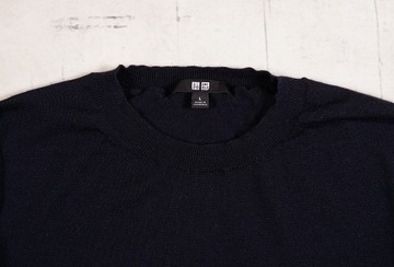 UNIQLO _ SWETER _ L _ MEN _ 100% WEŁNA