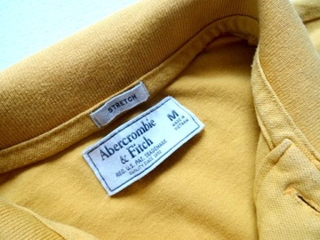 ABERCROMBIE & FITCH POLO MUSZTARDOWA M