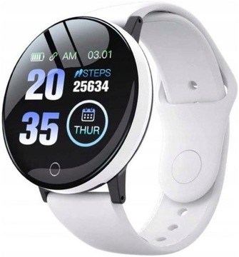 SMARTWATCH damski SMARTBAND PLUS PULSOMETR OPASKA