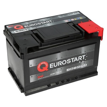 Akumulator Eurostart 12V 74Ah 680A +P