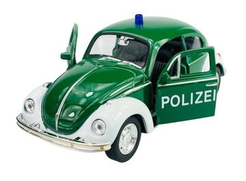 WELLY VW VOLKSWAGEN BEETLE GARBUS POLICJA 1:34
