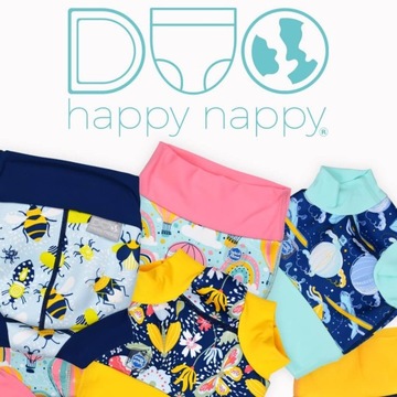 Подгузник для плавания Happy Nappy DUO 3-6м Balloons