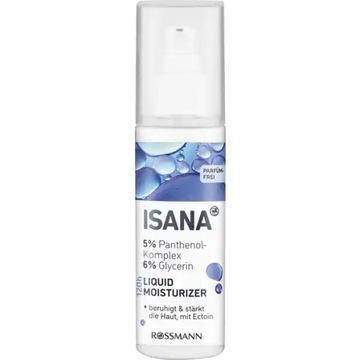 Isana 120h Liquid Moisturizer nawiżające serum pantenol, gliceryna