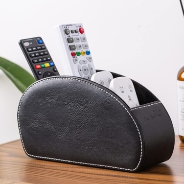 КОЖАНЫЙ ЧЕХОЛ-ОРГАНИЗАТОР ПОДСТАВКА ДЛЯ ПУЛЬТОВ ДИСТАНЦИОННОГО УПРАВЛЕНИЯ ТЕЛЕФОНЫ КЛЮЧИ АКСЕССУАРЫ ДЛЯ ДОМА