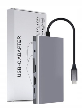 Концентратор Thunderbolt 3.0 USB-C 10IN1 HDMI RJ45 USB-разъем