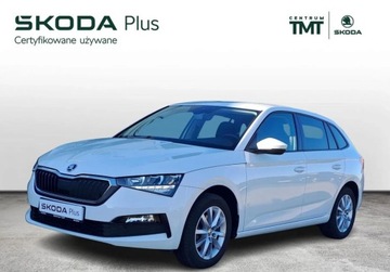 Skoda Scala Hatchback 1.0 TSI 110KM 2022 Skoda Scala Ambition 1.0 TSI 110 KM Czujniki Clima Benzyna 110KM