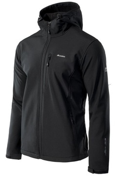 MĘSKA KURTKA SOFTSHELL ELBRUS IVER MEMBRANA rozm. XL - black