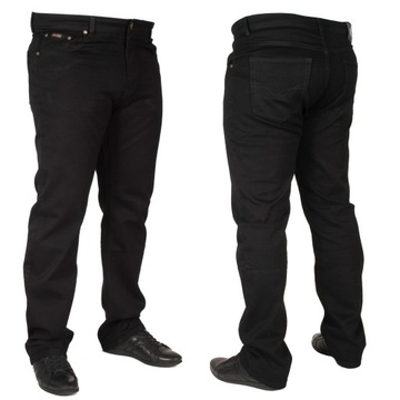 Spodnie męskie jeans W:41 108 CM czarne