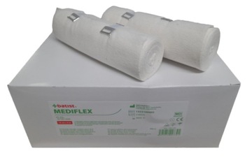 Bandaż opaska półrozciągliwa 15 cm x 5 m 10 szt.
