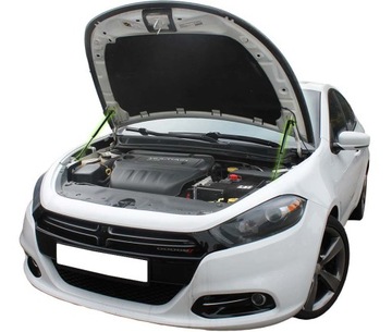 SIŁOWNIKI SPRĘŻYNY MASKI SILNIKA DODGE DART 2012+
