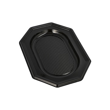 PATERA TACA PLASTIKOWA CZARNA MAŁA 21x29x1,5cm RED PLAST