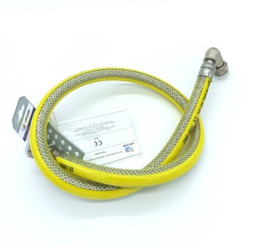 Гибкий угловой газовый шланг Lechar 1/2' GW 1500 мм